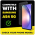 Samsung Galaxy A54 5G Screen Protector - 9H Hardness, Ultra Resistant, Case Friendly, Bubble Free, 2 Pack with