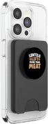 Vegan Protein Vegetarian Lentil Pea Gear Lentils Lift More Than Meat Weightlifting Bodybuilding PopSockets PopWallet