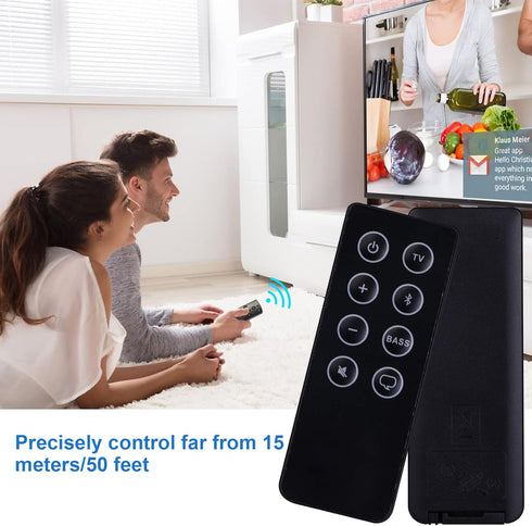 Remote Control Compatible with Bose Solo Soundbar Series II and TV Speaker, Includes for Bose Solo 5 10 Series II