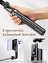 Portable 5 in 1 Selfie Stick Phone Tripod with Remote, Wireless Tripod for Cell Phone Compatible with iPhone 15/14/13