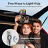 ULANZI MA07 1/4" 17/16/15/14/13/12 Magnetic Phone Tripod Mount for Magsafe, Aluminum Camera Phone Mount with Screw