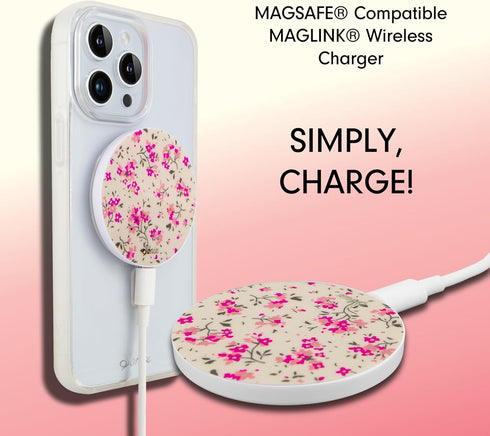 Sonix Magsafe Charger, Compatible with MagSafe for iPhone 14/13/12 Series, Fast Magnetic Wireless Charger + USB-C Cable