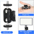HSU Magic Arm with Dual Ball Head (1/4"-20 Screw) Adjustable Universal Extension for Monitor, Microphone, GoPro (2 Pack)