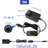 Gilivier 24V 24V 6.2FT 100-240V 50/60Hz 24Volt 48W 2A 1.5A 1A 0.5A 5.52.5mm&14 Power Supply AC Adapter DC Power Cord