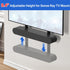 Yibracki Heavy Duty Soundbar Mount for Sonos Ray TV Mount - Height Adjustable Soundbar TV Mount for Sonos Ray Mounting