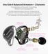 keephifi KZ ZS10 Pro in Ear Monitor Headphones, KZ HiFi Earbuds with 4 Balanced Armatures and 1 Dynamic Driver (Blue No