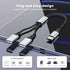 USB C to Dual USB Female Adapter, Type C to Dual USB Splitter for MacBook Pro, Google Pixel, Galaxy S9
