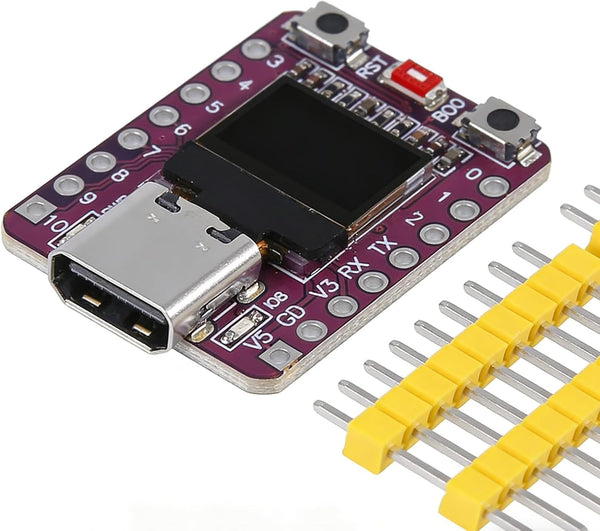 FBHDZVV ESP32 C3 0.42 in OLED Development Board 0.42 ESP32 Supermini WiFi Bluetooth