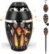 SKYK LED Flame Speaker, Tiki Torch Atmosphere Light, Outdoor Bluetooth 5.0 Wireless Speaker for Parties