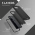 ORIbox Heavy Duty Shockproof Case for iPhone 11, 10 FT Military Grade Drop Protection, Black