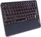 Wireless Bluetooth Keyboard with Touchpad, Portable Ultra Slim 7-Colors RGB Backlit Rechargeable Keyboard for iPad