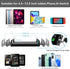 SAMHOUSING 360-degree 4.7~12.9 Inch-Screen Tablet Floor Stand, Adjustable Universal Rotatable Metal Tablet Holder