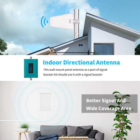 XRDS -RF 8dBi 698 2700 XRDS-RF Indoor Panel Antenna Wide Band Directional Internal Wall Mount Signal Booster WiFi