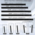 UKON Silicone Phone Grip, 2 PCS Reusable Finger Holder with Three Short Silicone Strips, Fits 4.5"-7.5" Phone Case
