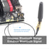 DAMGOO 2.4GHz 2dBi RF1.13 30cm Bluetooth WiFi Antenna SMA Male (Pin) with U.FL to SMA Female Pigtail Cable