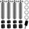 M8 Screws for Samsung TV M8 x 45mm, Pitch 1.25mm TV Mounting Bolts with 25mm Long Spacers for Samsung TVs