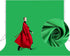 Aimosen 10x10FT Green Screen Backdrop for Photography, Large Background for Zoom Meetings, High