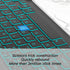 XIWMIX Ultra-Slim Wireless Bluetooth Keyboard - 7 Colors Backlit Rechargeable Keyboard Compatible with iPad Pro/Air and