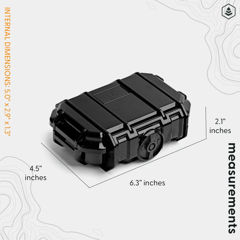 Evergreen In Ear Monitor Protective Cases for IEM, Waterproof USA Made for KZ ZS10/ZS10 Pro/ZSN/AS10/AS16