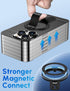 GripMate 17 16/15/14/13/12,Black for MagSafe Phone Grip for iPhone - Magnetic Phone Ring Holder Detachable for iPhone