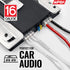 16 100ft, Install Link Gauge Speaker Wire (White) for Car, Home or RV Audio Cable, CCA
