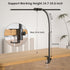 KableRika Double Head LED Desk Lamp with Clamp, Eye-Caring Desktop Office Lamp for Study and Reading