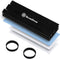 SilverStone Technology Aluminum Alloy Heatsink for PCIE NVME M.2 or SATA M.2 with Multiple Thermal Pads TP02-M2