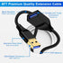 6FT Hub/Headset,High USB3.0 USB Extension Cable USB Male to Female Extender Cord for Keyboard/Mouse/Flash