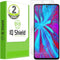 IQShield Screen Protector for Samsung Galaxy A52 5G, 2-Pack Anti-Bubble Clear TPU Film