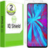 IQShield Screen Protector for Samsung Galaxy A52 5G, 2-Pack Anti-Bubble Clear TPU Film