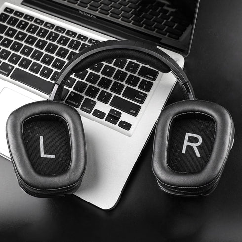 SOULWIT Ear Pads Cushions Replacement for Logitech G35 G930 G933 G935 G633 Gaming Headset, Earpads for G332 G230