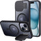 Silverback Designed for iPhone 15 Case with Camera Cover, MagSafe-Compatible Case with Built-in