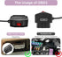 RIIEYOCA OBD2 24 (11.5FT/3.5M) Power Cable for Dash Cam,USB-C to OBD-II Hardwire Adapter with Switch Button Connector