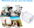 GiGreen Single Port USB Wall Charger 5 Pack, 1A/5V Power Adapter Compatible with iPhone, Samsung, LG, Moto, Pixel