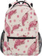 Krafig Cartoon Retro Shrimps Dots Boys Girls Kids School Backpacks Bookbag, School Bag