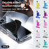 2 Pack Suction Cup Phone Case Mount, Double-Sided Silicon Sticky Stand for iPhone and Android