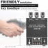 100W+100W Amplifier Board with Treble and Bass Control, DC 9-24V, BT and AUX Inputs, 2.0 Channel Stereo AMP Board