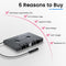 Mersoco Cassette MP3 5.0 Cassette Car Audio Bluetooth Wireless Receiver, Tape Player Bluetooth Aux Adapter, Hands-Free