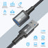 ITD ITANDA 15FT USB 3.0 Extension Cable Type A Male to Female, 5Gbps for Keyboard, Mouse, Xbox, Printer, Camera (Grey)