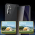 3 Pack Privacy Screen Protector for Samsung Galaxy A54 with 3 Pack Camera Lens Protector, Anti Spy Tempered Glass 9H