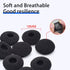 EKIND 24 PCS Sponge Soft Earbuds Cover Pads Replacement for Earphone MP3 MP4 Stereo Headsets Protective Accessories Cap (Black)