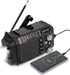 BAIJIALI Hand Crank Emergency Weather Radio with 2600mAh/9620mWh Power Bank, NOAA AM FM