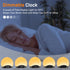 Wake Up Light Sunrise Alarm Clock for Kids, Bluetooth Speaker Sound Machine with 22 Natural Sounds, Dual Alarms, FM