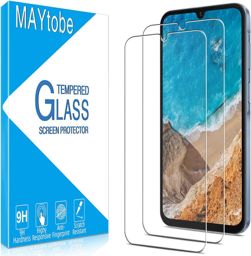 MAYtobe [2-Pack Screen Protector Designed for Samsung Galaxy A15 5G Tempered Glass,