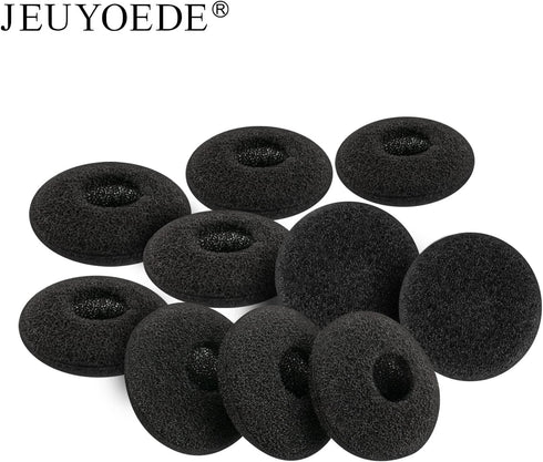 Foam Replacement Ear Sponge Covers for Headphone, 18mm (10pcs)