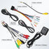 16 10/20 4/6 Android Radio Wiring Harness Kit with Pin ISO Car Radio Wire Harness, Pin RCA Back Camera Adapter, Pin USB
