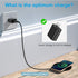 UrbanX OptiPad Fast Wireless Charger Pad for Razer Phone, 2-10W Fast-Charging Soft Touch Top