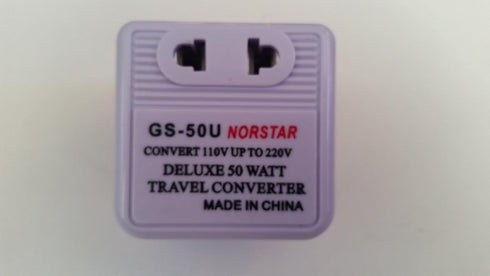 Norstar 50 Watt Step Up Reverse Compact Voltage Converter for International Travel