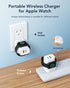 VRURC Apple Watch Charger, PD 20W Fast Charging Block, USB C Wall Charger Power Adapter with Dual Port, White