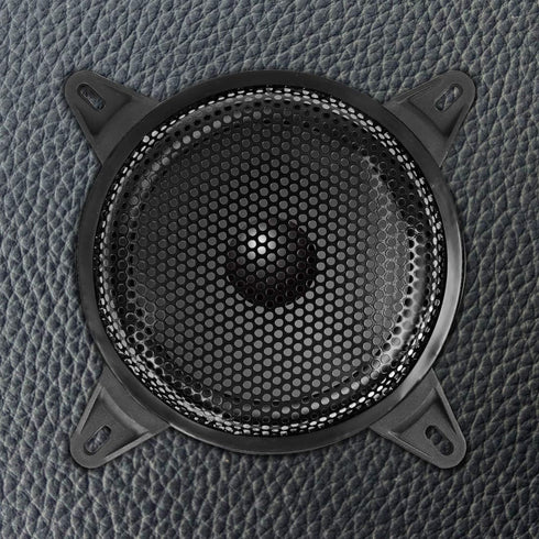 X AUTOHAUX 8 Inch Car Audio Speaker Subwoofer Metal Black Waffle Grill Cover Protector